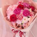 SÜSS 紅粉康乃馨 歐式鮮花束_1