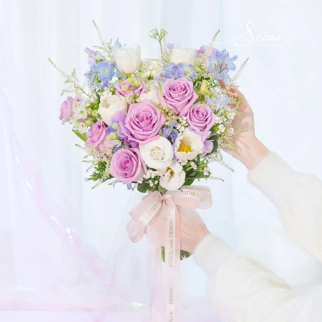 S&Uuml;SS  層次感鮮花捧花