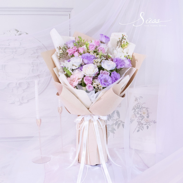 S&Uuml;SS  薰語花園 韓式鮮花束