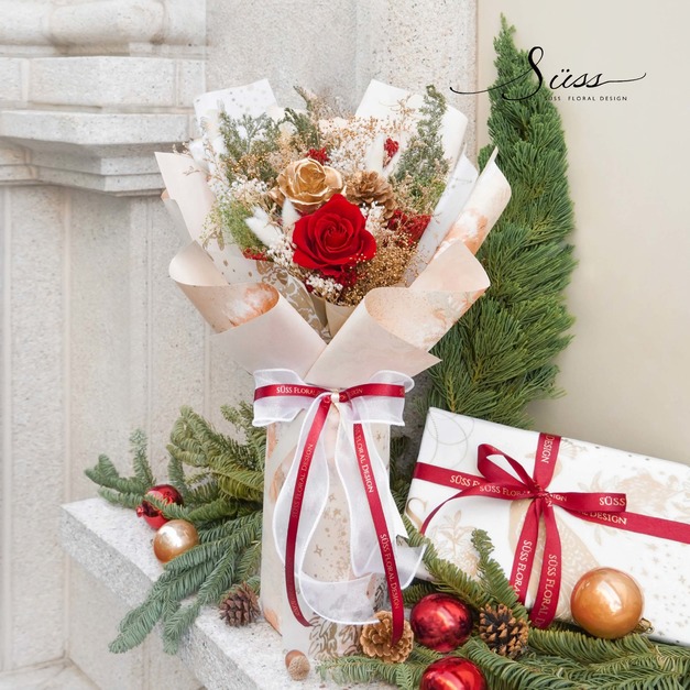 S&Uuml;SS聖誕限定 韓式永生花束