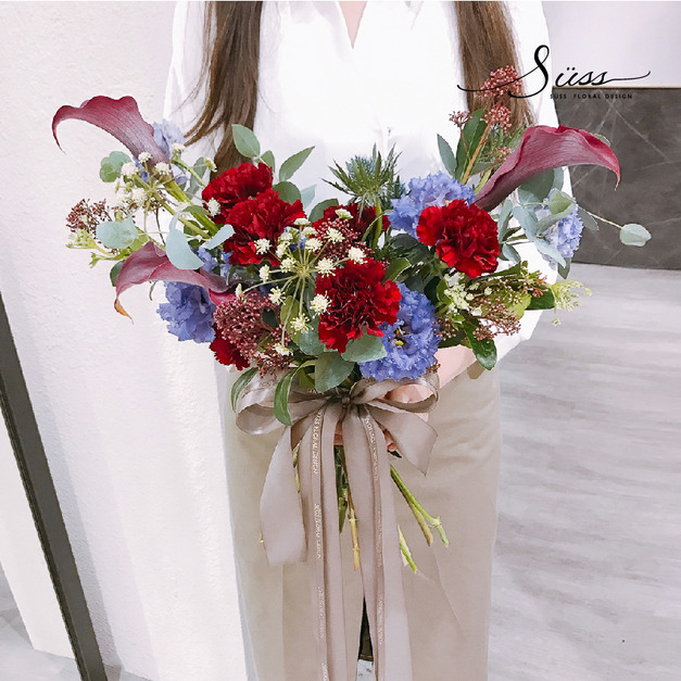 S&Uuml;SS 層次感鮮花捧花 課程