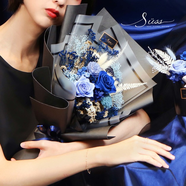 S&Uuml;SS 雙子座 永恆韓式花束