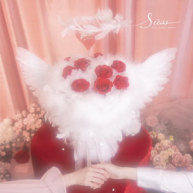 S&Uuml;SS Cupid 命定心弦 ⎻⎻ 永生不凋玫瑰花束