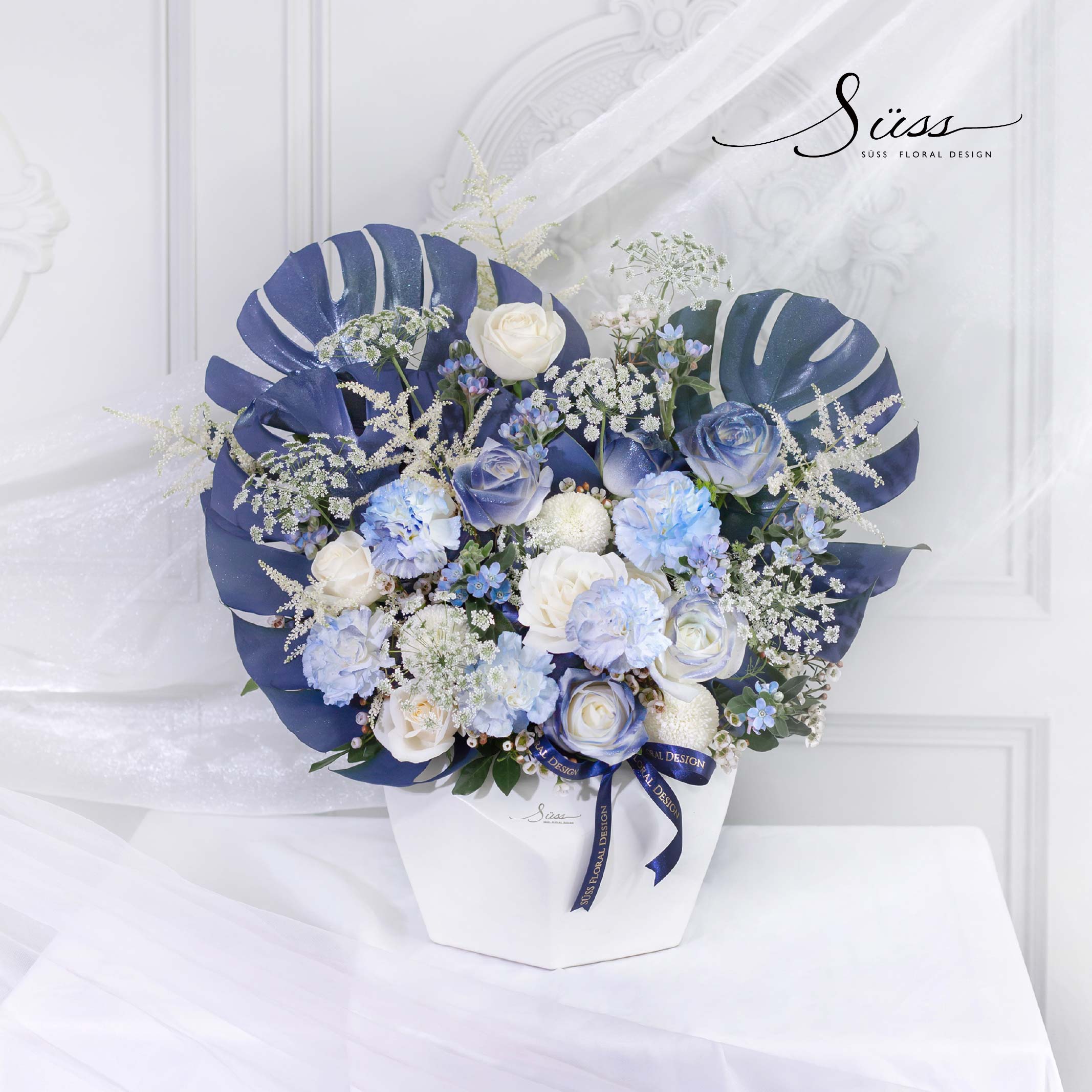 SÜSS星河花園層次感鮮花盆花