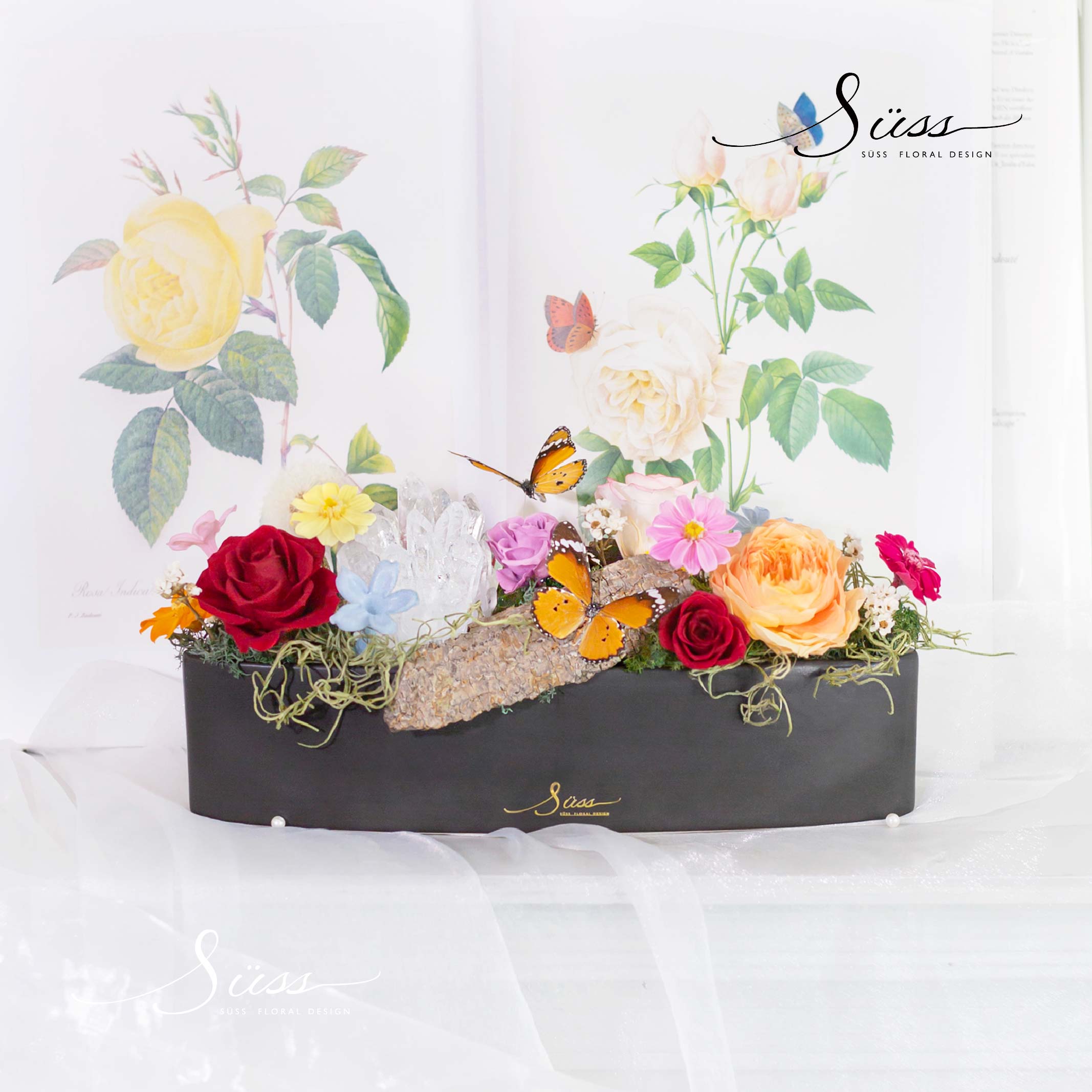 SÜSS蝶夢秘境永恆高奢盆花