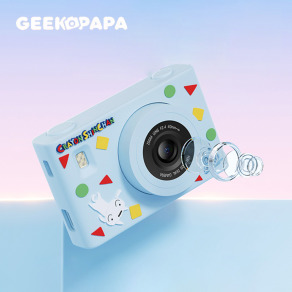 GEEKPAPA x 蠟筆小新V2 CCD復古數位相機-藍色
