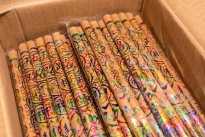 五彩貢香系列 尺六 10斤裝   土地公、大悲咒、五路財神