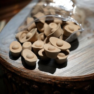 元寶香塔 琥珀綠檀  土