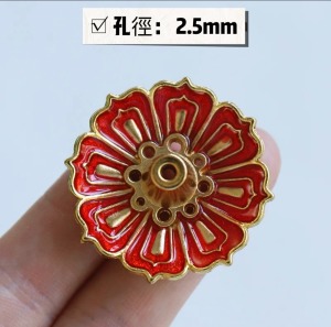 法瑯彩小香插 臥香用