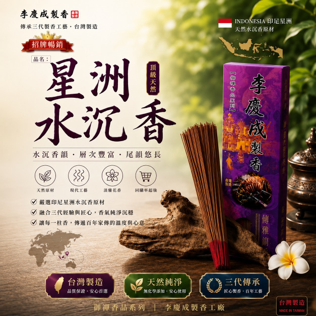  星洲水沉系列【各種韻級】 388元起 