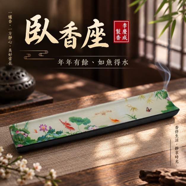 臥香座  喜慶有餘
