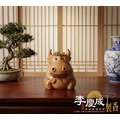 牛氣沖天-舒壓療癒小物-倒流香木座