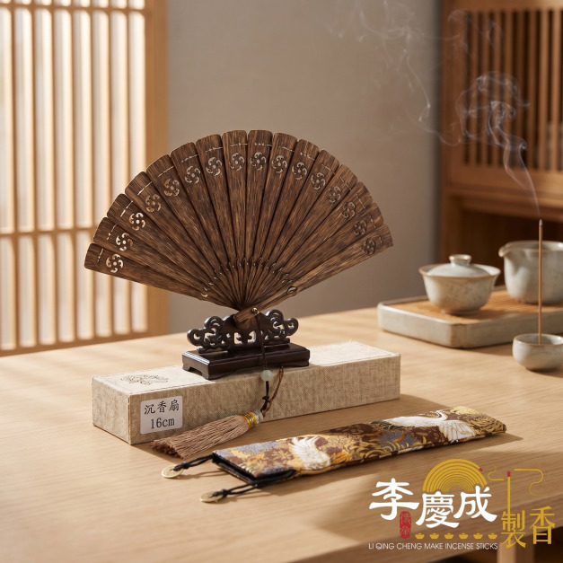 沉香扇 越南芽莊扇  最新四種規格款式 