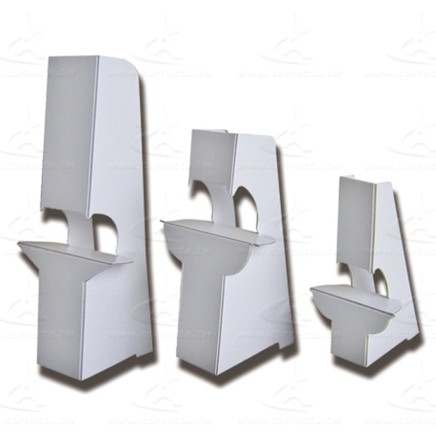 紙腳架(高17cm,10入,摺疊式立牌)