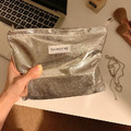 預購小物~金屬感閃爆化妝包大容量洗漱品旅行收纳袋_6