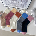 韓國撞色中筒襪~組合價賣場任選3雙200