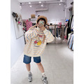 韓國立體條紋卡通TEE_2