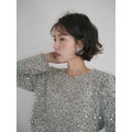 法式亮片設計款上衣_2