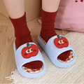 可愛小蘋果居家室內外穿沙灘涼鞋拖鞋_2