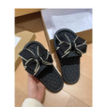布藝蝴蝶結居家室內外穿沙灘涼鞋拖鞋_6