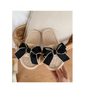 布藝蝴蝶結居家室內外穿沙灘涼鞋拖鞋_7