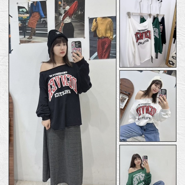 DENVER大領字母TEE