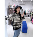 幾何圖騰針織毛衣_2