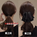 小物分享～重工裙擺緞面馬尾抓夾高級感盤髮_1