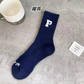 P字母秋冬季厚毛巾中筒襪~組合價賣場任選3雙200_7