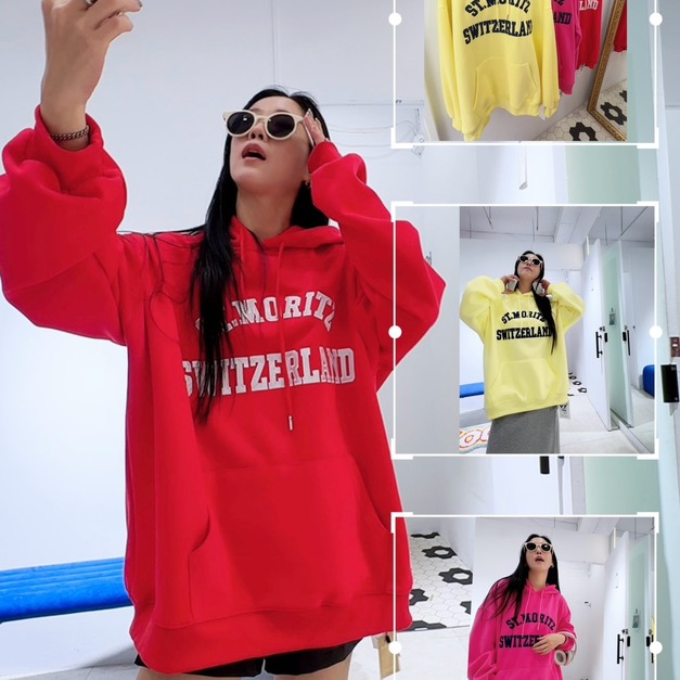 刺繡字母重磅帽TEE