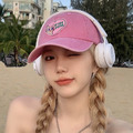粉紅愛心貓咪棒球帽_4