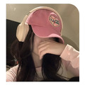 粉紅愛心貓咪棒球帽_2