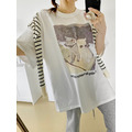 韓國酷酷小貓棉TEE_2