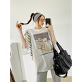 韓國酷酷小貓棉TEE_4