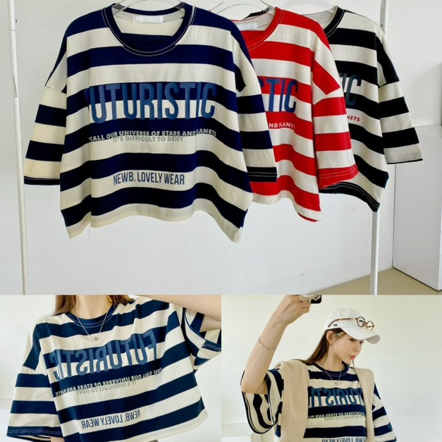 韓國字母條文短版寬TEE