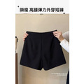黑色西裝短褲~辣妹女團高腰熱褲_9