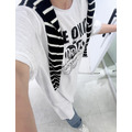 韓國字母休閒長洋裝_1