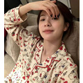 好好睡覺~可愛KITTY套裝睡衣~純棉雙層紗好舒服_7