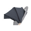 ezyfoldⅡ 限量替換頂篷 - 鈦金黑