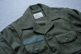 " 庫存新品 " 原版古著 1978年 美軍公發 OG108 羊毛襯衫