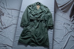 原版古着 韓戰1950 美軍公發 OG107 雙排扣大衣附內裏