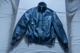 原版古着 70年代 德國空軍 西德公發飛行皮衣夾克