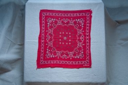 60年代 古著 RN13980 Elephant Brand Trunk Up 象鼻朝上 Bandana / UR01