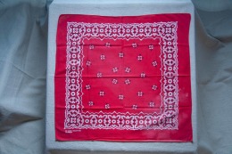 60年代 古著 RN14193 Wam Craft 四葉草 Bandana / 60R14