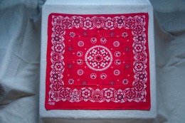 60年代 古著 RN13960 Paris Bandana / 60R18