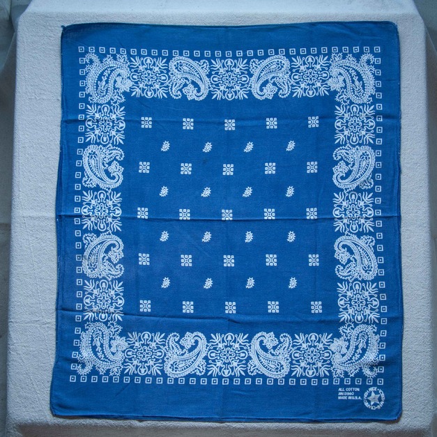 80年代 古著 RN13960 Paris Bandana / 80B10