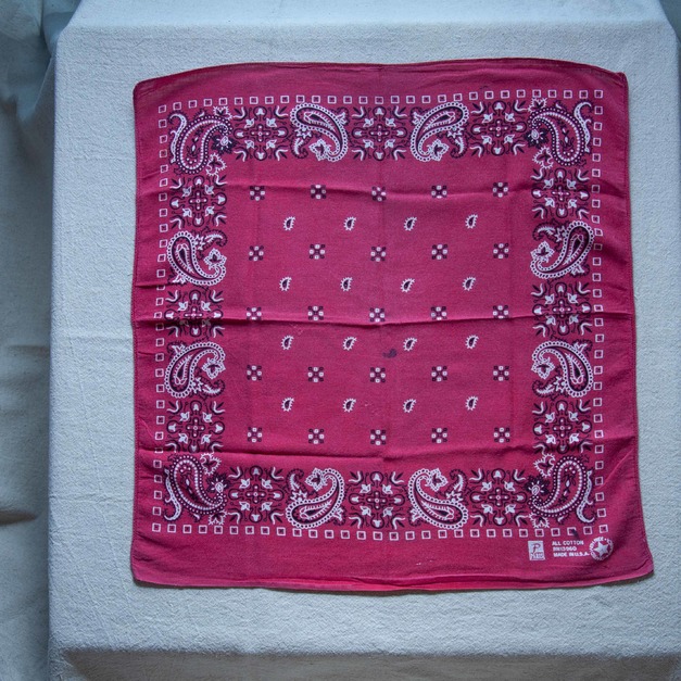 80年代 古著 RN13960 Paris Bandana / 80R13