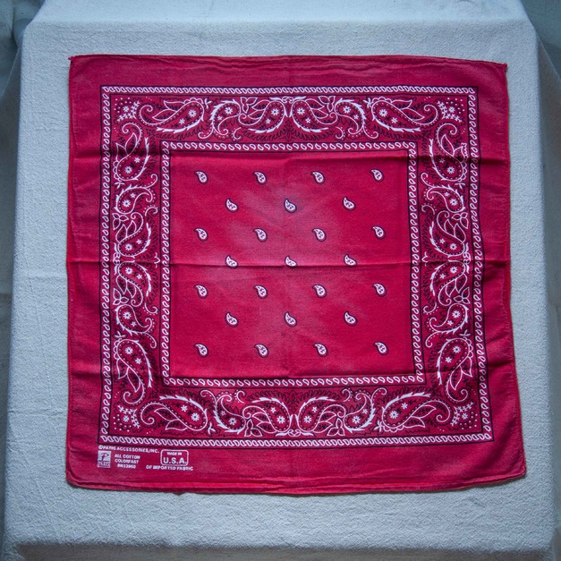 80年代 古著 RN13960 Paris Bandana / 80R22