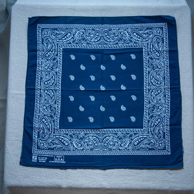 80年代 古著 RN13960 Paris Bandana / 80B24