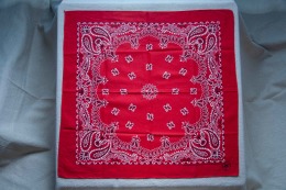 " 全新庫存 " 80年代 古著 RN14193 Wam Craft 品牌 Bandana Deadstock / 80R30